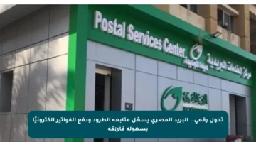 تحول رقمي.. البريد المصري يسهّل متابعة الطرود ودفع الفواتير إلكترونيًا بسهولة فائقة